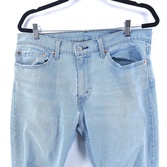 Levis Women 511 All Season Tech Comfort Stretch Lightwash Distress Classic 31x29 - Picture 3 of 14